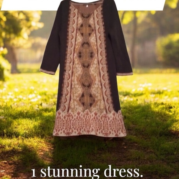 Anthropologie Knitted & Knotted Dress
size Medium - Picture 5 of 13